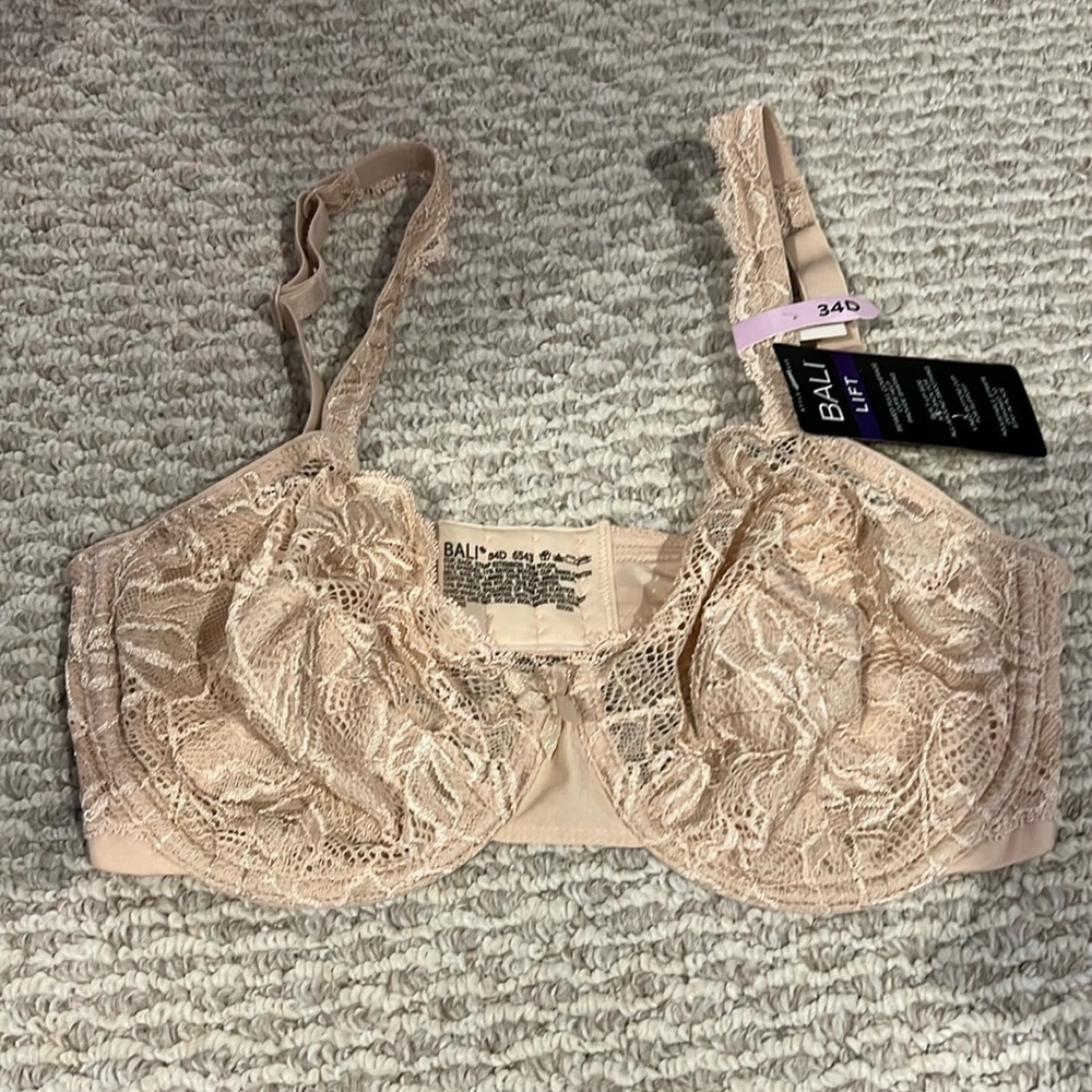 Bali lift seemed full coverage lined bottom support